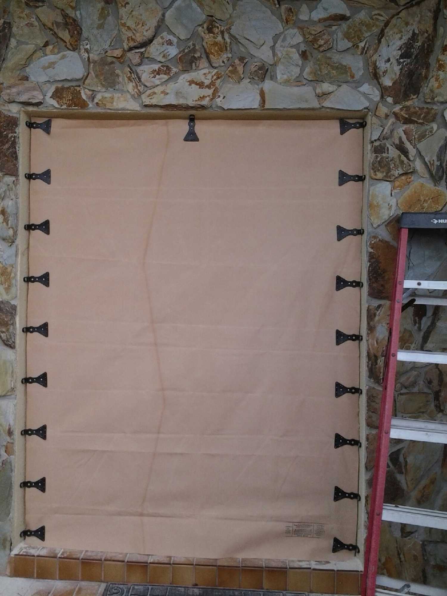 Interior mount entryway